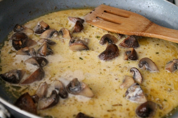 Julia Child's Sauteed Chicken with Mushrooms & Cream